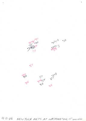 4-11-06 N.Y. Mets at Washington, 1st Inning