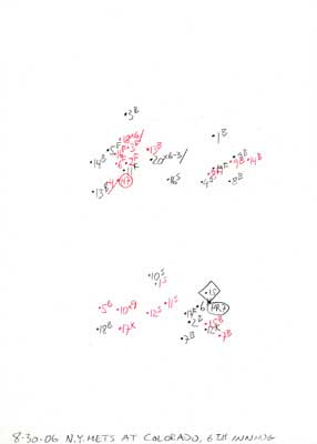 8-30-06 N.Y. Mets at Colorado, 6th Inning