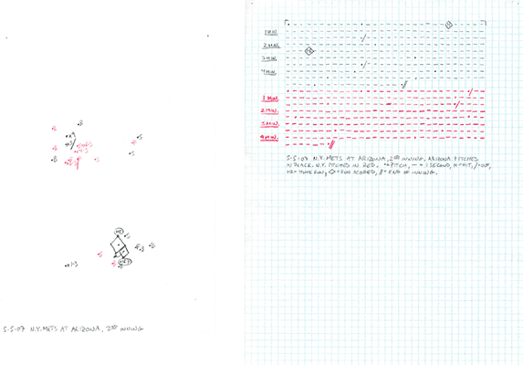 5-05-07 N.Y. Mets at Arizona, 2nd Inning