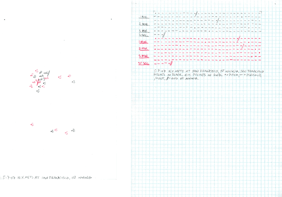 5-07-07 N.Y. Mets at San Francisco, 1st Inning