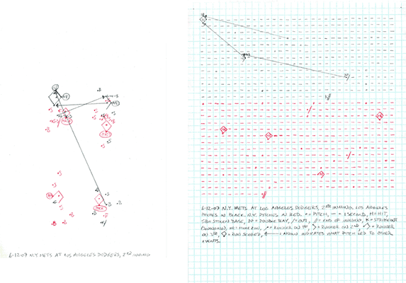 6-12-07 N.Y. Mets at L.A. Dodgers, 2nd Inning