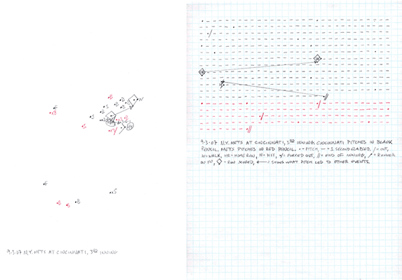9-03-07 N.Y. Mets at Cincinnati, 3rd Inning