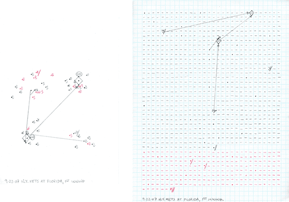 9-22-07 N.Y. Mets at Florida, 1st Inning